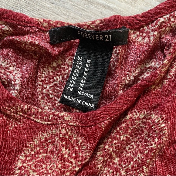 Forever 21 • Boho cropped tunic - Picture 2 of 4